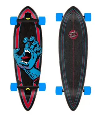 Santa Cruz Santa Cruz - PINTAIL CRUIZER SCREAMING HAND - 33"