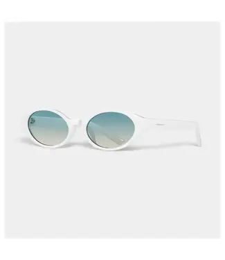 Ashbury Ashbury - CROWN - Gloss White w/ Green/Yellow Gradient