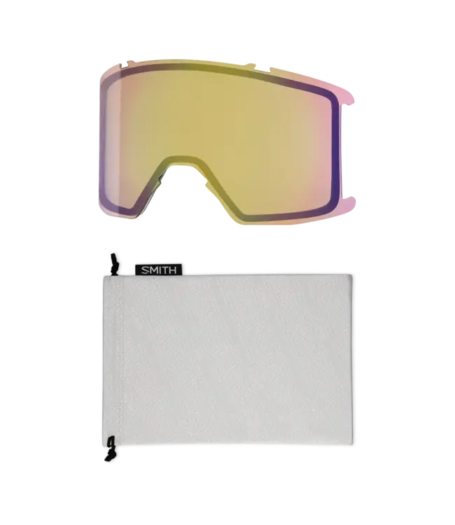 Smith - STASH XL - Black w/ CP Sun Red Mirror + BONUS Low Light Lens