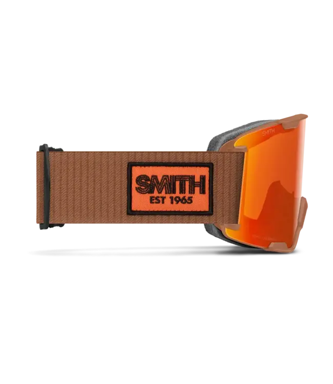 Smith - STASH XL - Camel Warm Steel w/ CP Everyday Red Mirror + BONUS Low Light Lens