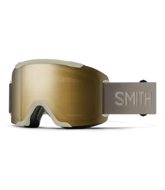 Smith Optics Smith - SQUAD-2 - Chalk w/ CP Sun Black Gold Mirror + BONUS Low Light Lens