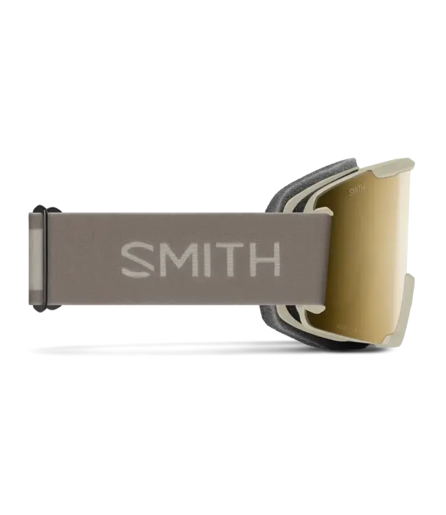Smith - SQUAD-2 - Chalk w/ CP Sun Black Gold Mirror + BONUS Low Light Lens