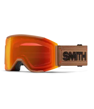 Smith Optics Smith - SQUAD MAG - Camel Warm Steel w/ CP Everyday Red Mirror + Bonus CP Lens