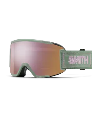 Smith Optics Smith - SQUAD S - Olive Warm Steel w/ CP Everyday Rose Gold Mirror + Bonus Lens