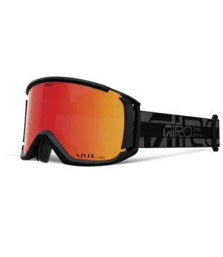GiRO GIRO - REVOLT Goggle - Black Stacked w/ VIVID Ember + CLEAR Lens