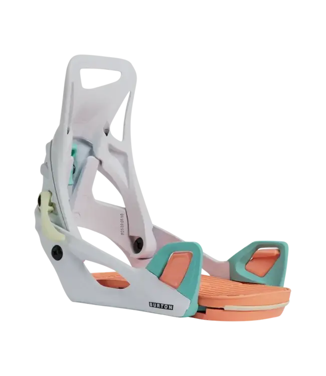Burton - KIDS STEP-ON SMALLS Bindings - White/Multi (3-7K)