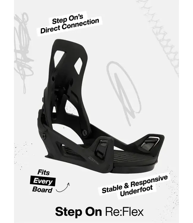 Burton - KIDS STEP-ON SMALLS Bindings - White/Multi (3-7K)