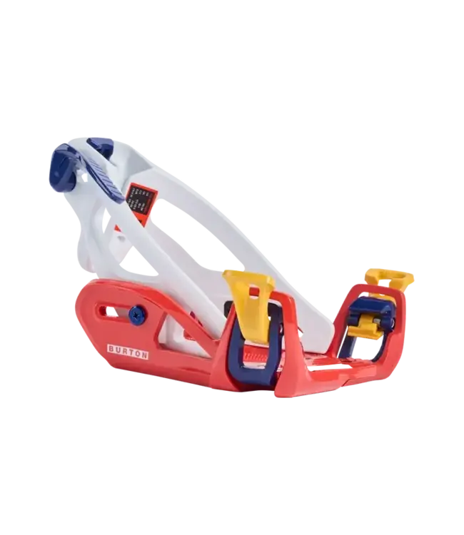 Burton - GROM STEP-ON Bindings - White/Multi - M (11C-2K)