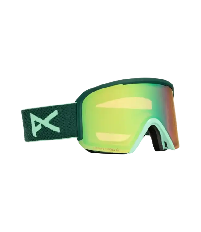 Anon - NESA Goggles - Brunswick Green w/ PERCEIVE Variable Green + BONUS Lens + MFI Facemask