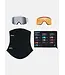 Anon - NESA S Goggles - White w/ PERCEIVE Sunny Onyx + BONUS Lens + MFI Facemask