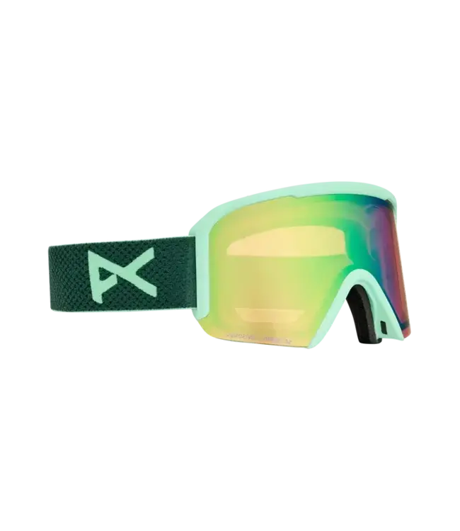 Anon - NESA S Goggles - Brunswick Green w/ PERCEIVE Variable Green + BONUS Lens + MFI Facemask