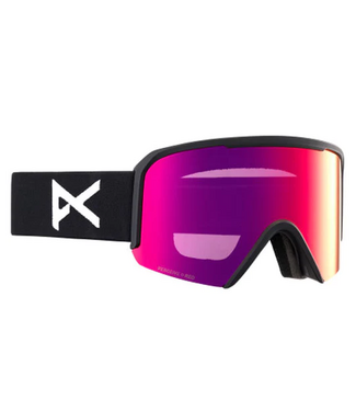 Anon Anon - NESA S Goggles - Black w/ PERCEIVE Sunny Red + BONUS Lens + MFI Facemask