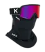 Anon - NESA S Goggles - Black w/ PERCEIVE Sunny Red + BONUS Lens + MFI Facemask