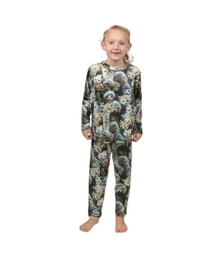 AirHole Airhole -  Yth MILKFLEECE THERMIC SET - Kitties -