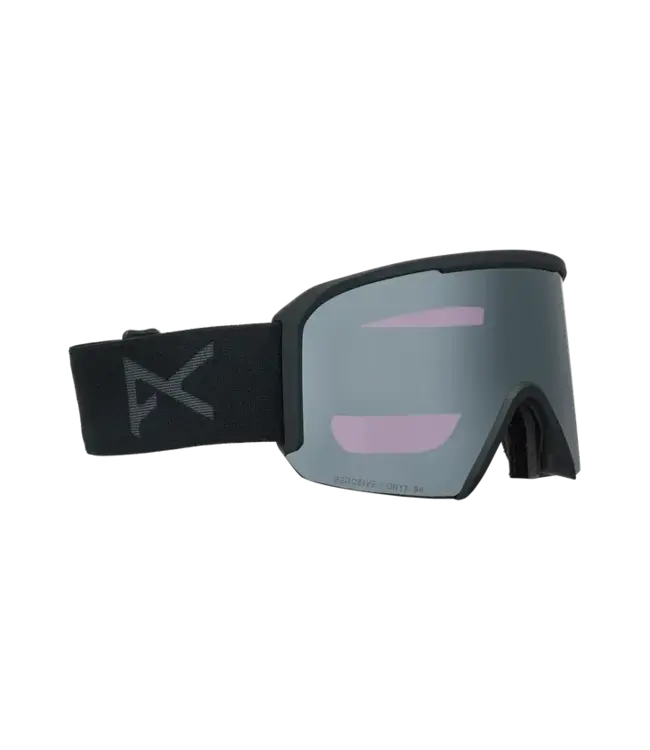 Anon - NESA S Goggles - Black w/ PERCEIVE Sunny Onyx + BONUS Lens + MFI Facemask