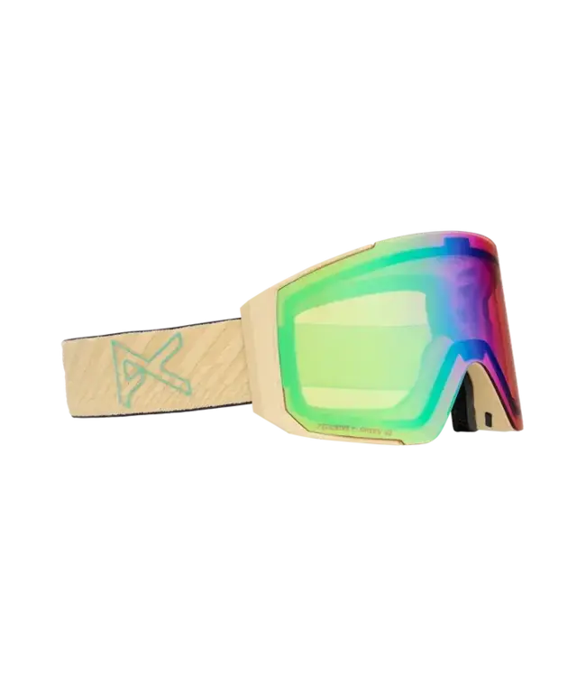 Anon - SYNC Goggles - Beachwood w/ PERCEIVE Variable Green + BONUS Lens + MFI Facemask