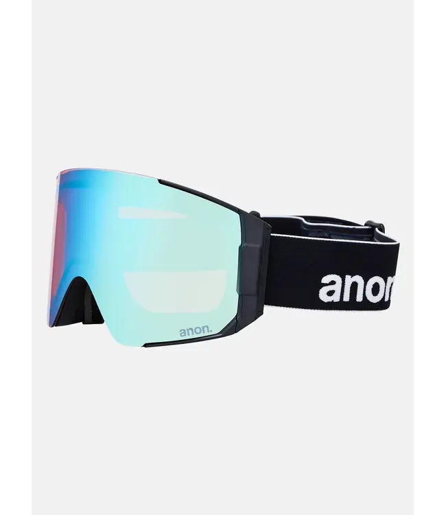Anon - SYNC Goggles - Black w/ PERCEIVE Variable Blue + BONUS Lens + MFI Facemask