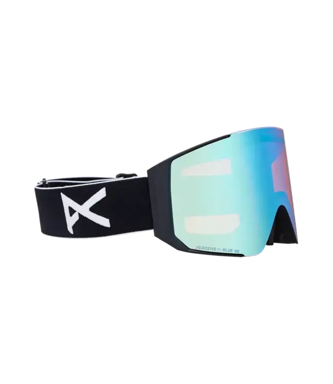Anon - SYNC Goggles - Black w/ PERCEIVE Variable Blue + BONUS Lens + MFI Facemask