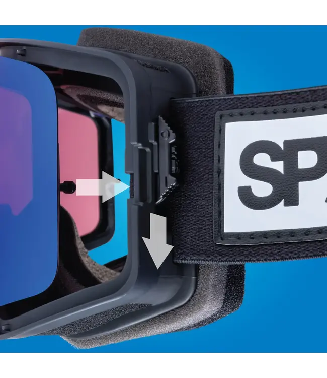 SPY - MARAUDER SE - Lavender w/ Happy Black Mirror + BONUS Lens