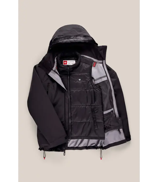 686 - Mens SMARTY 3in1 RODEO Jacket - Black -