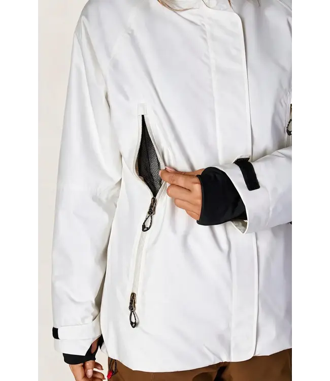 686 - Wmns WHISPER INS. Jacket - White -