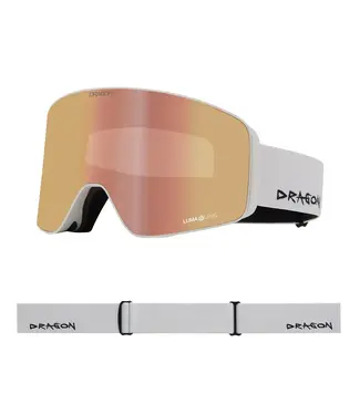 Dragon DRAGON - SLAIN MAG (Cylindrical Lens) - Off White w/ Rose Gold Ion + Bonus lens