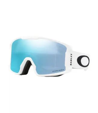 Oakley Oakley - LINE MINER (Medium) - Matte White w/ PRIZM Snow Sapphire Iridium + CLEAR LENS