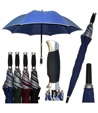 Vista Golf Umbrella Green with Silver Trim