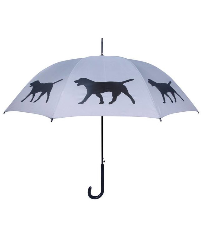 San Francisco Umbrella Labrador Retriever Umbrella Grey/Black