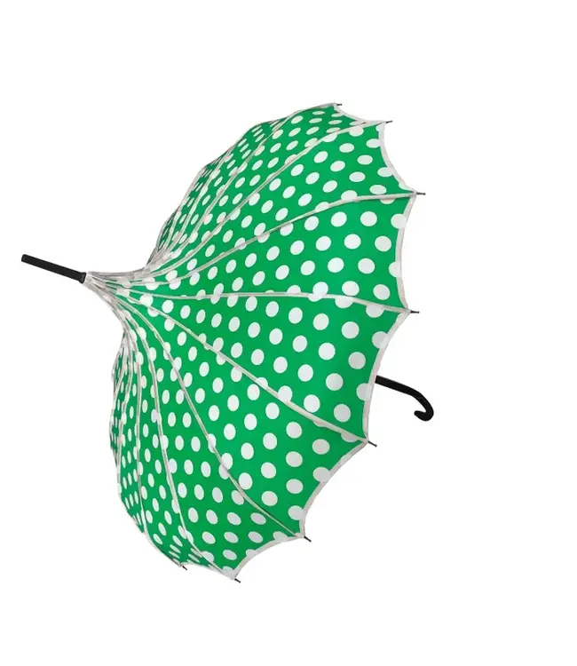 UV Polka Dot Pagoda - Green