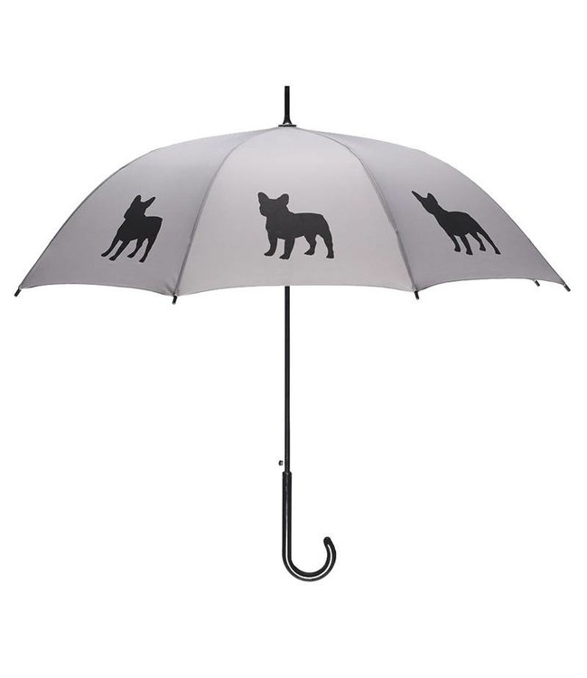 San Francisco Umbrella French Bulldog - Black/Silver
