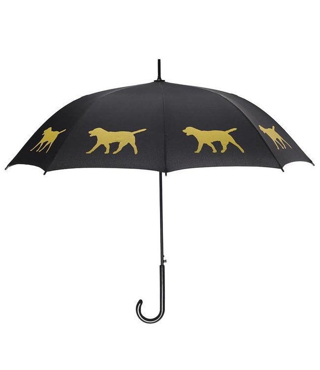 San Francisco Umbrella Labrador Retriever Black/Yellow