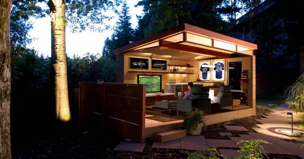 Vous voudrez votre propre « man cave » en bois après avoir vu ces photos !