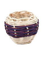 *LA Medium Hand woven Double Walled Basket