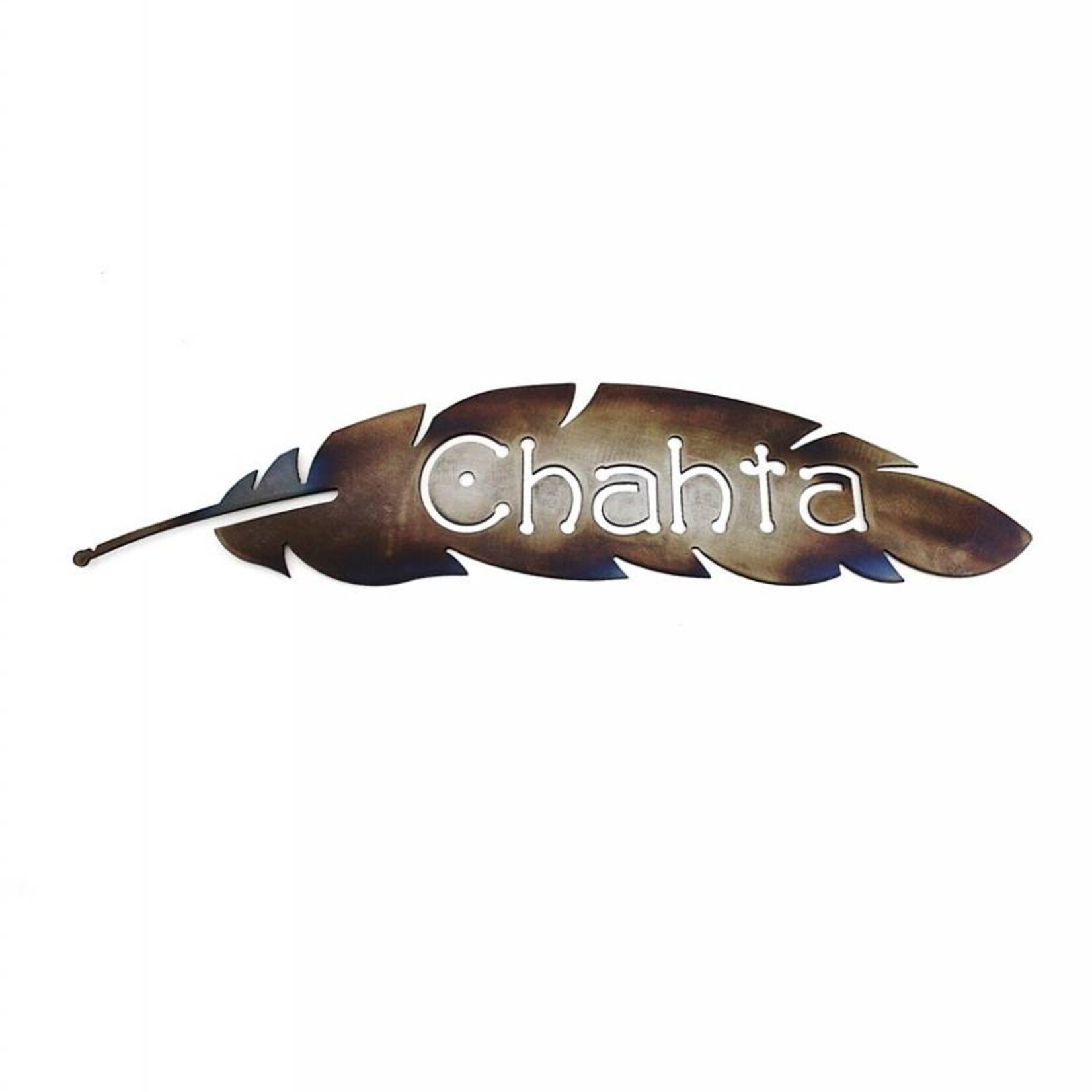 *BMW "Chahta" Feather Metal Artwork Small