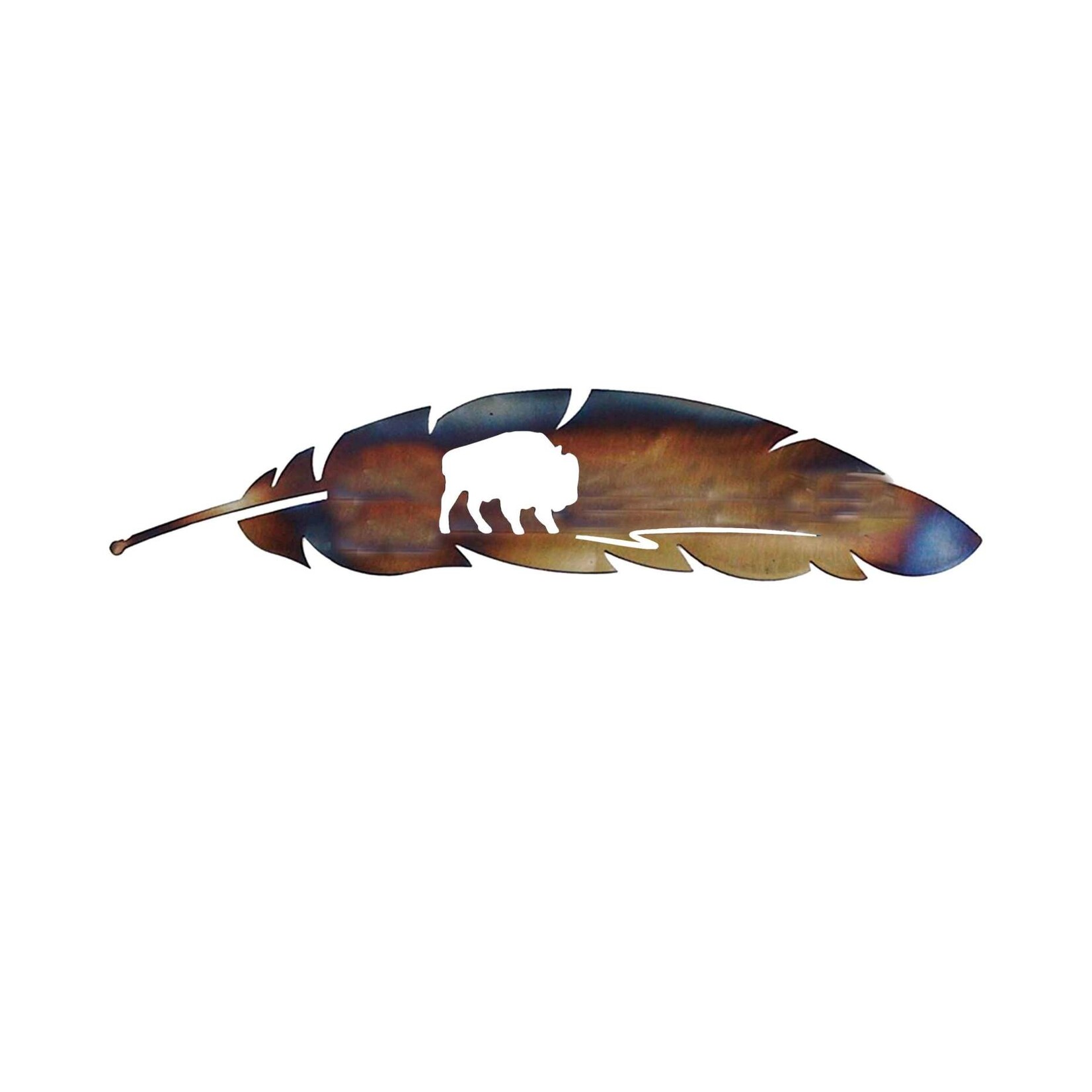 Single Buffalo Small Feather