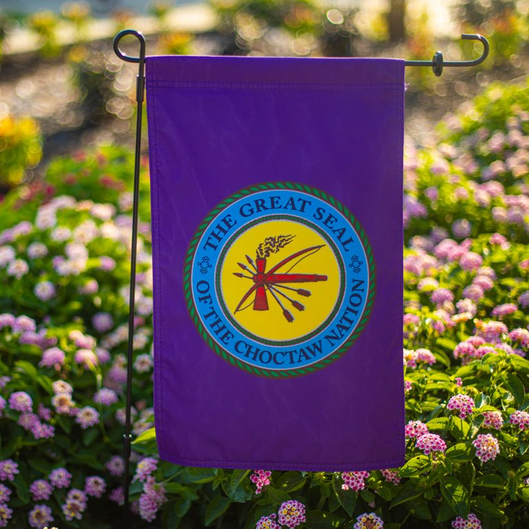 Choctaw Nation Garden Flag | Stake Included