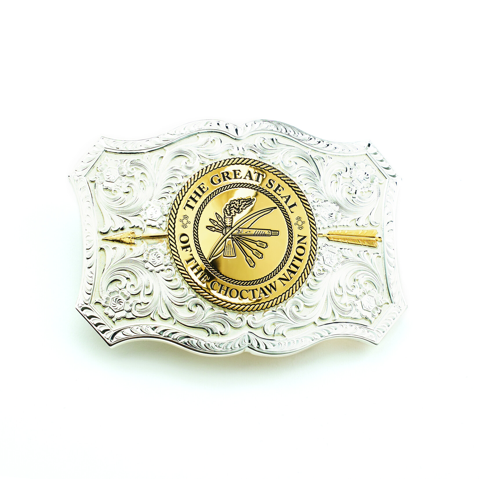 Montana Silver Belt Buckle Square