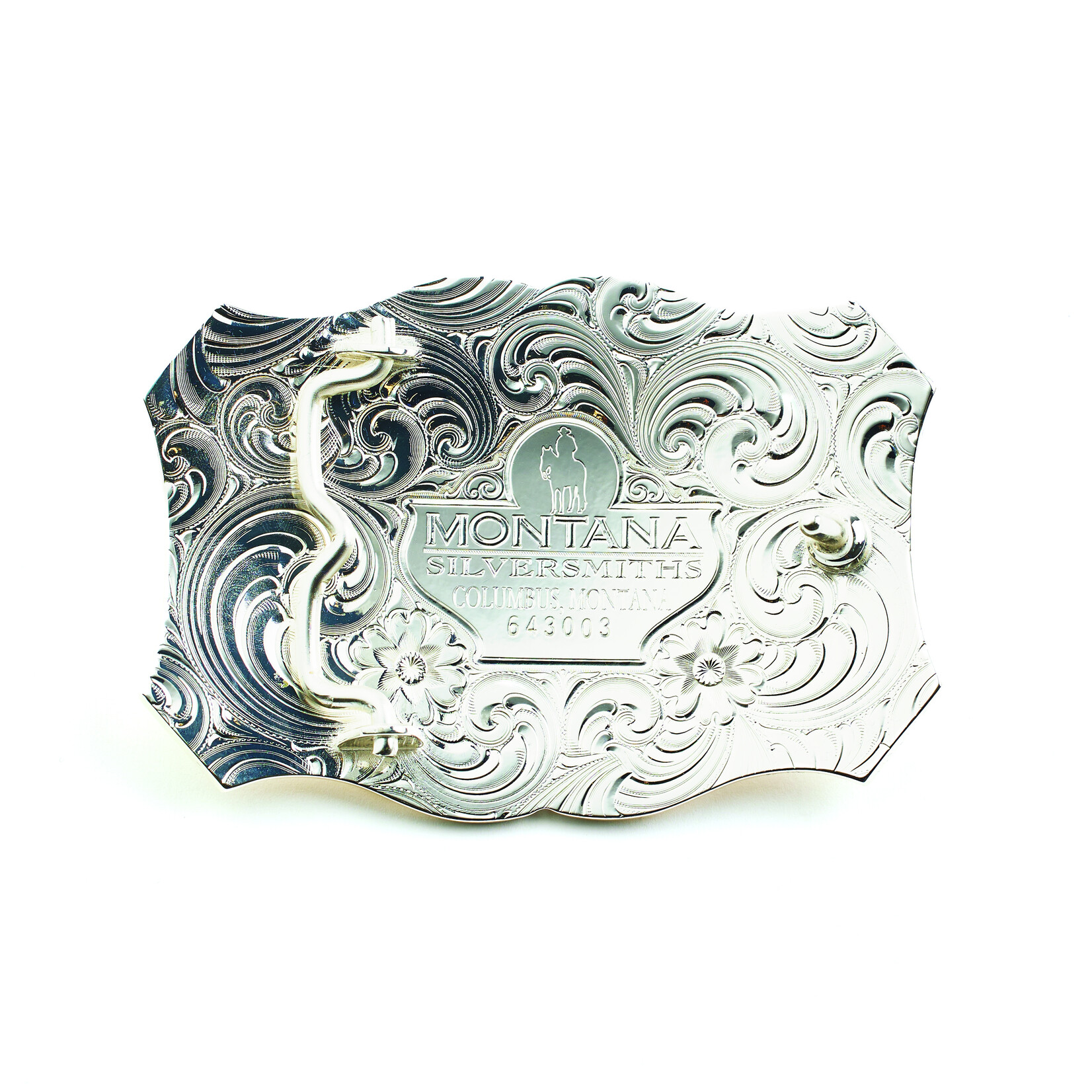 Montana Silver Belt Buckle Square