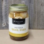 Choctaw Farms Gourmet 16 oz. Spicy Pickled Quail Eggs