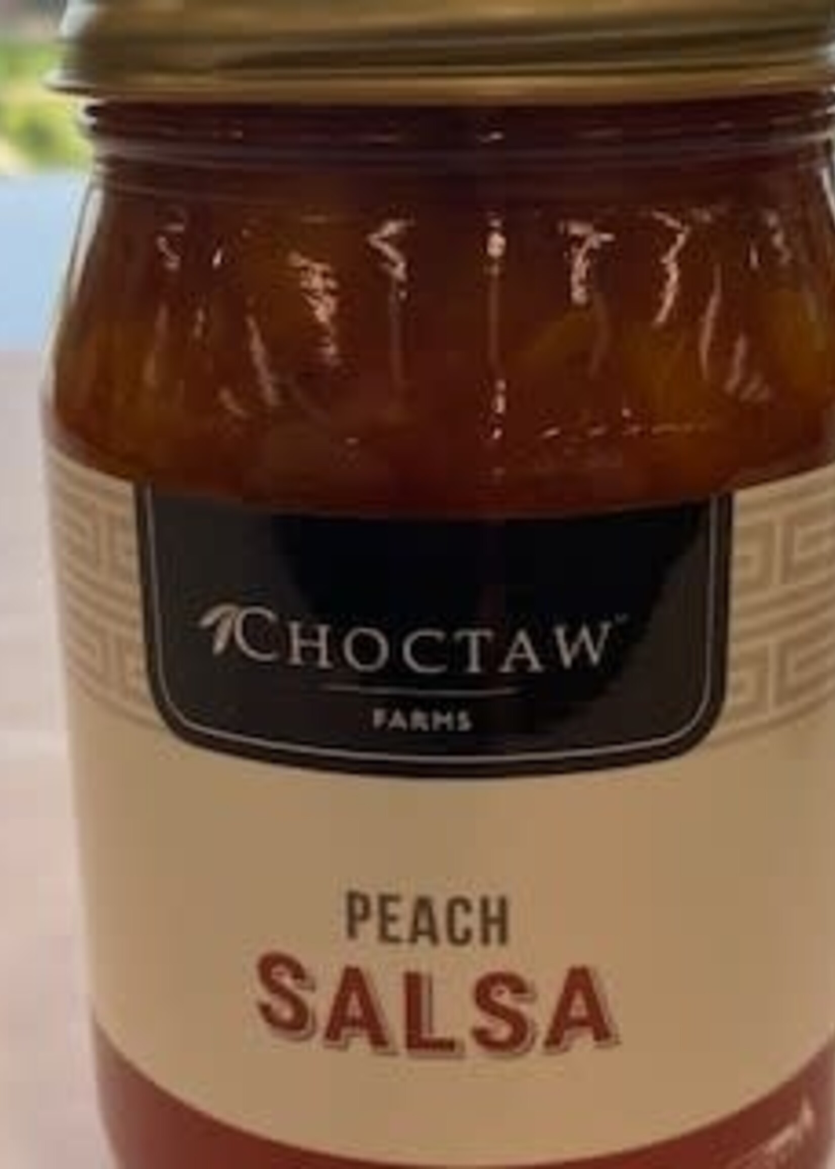 Choctaw Farms Choctaw Farms Gourmet 16 oz. Peach Salsa