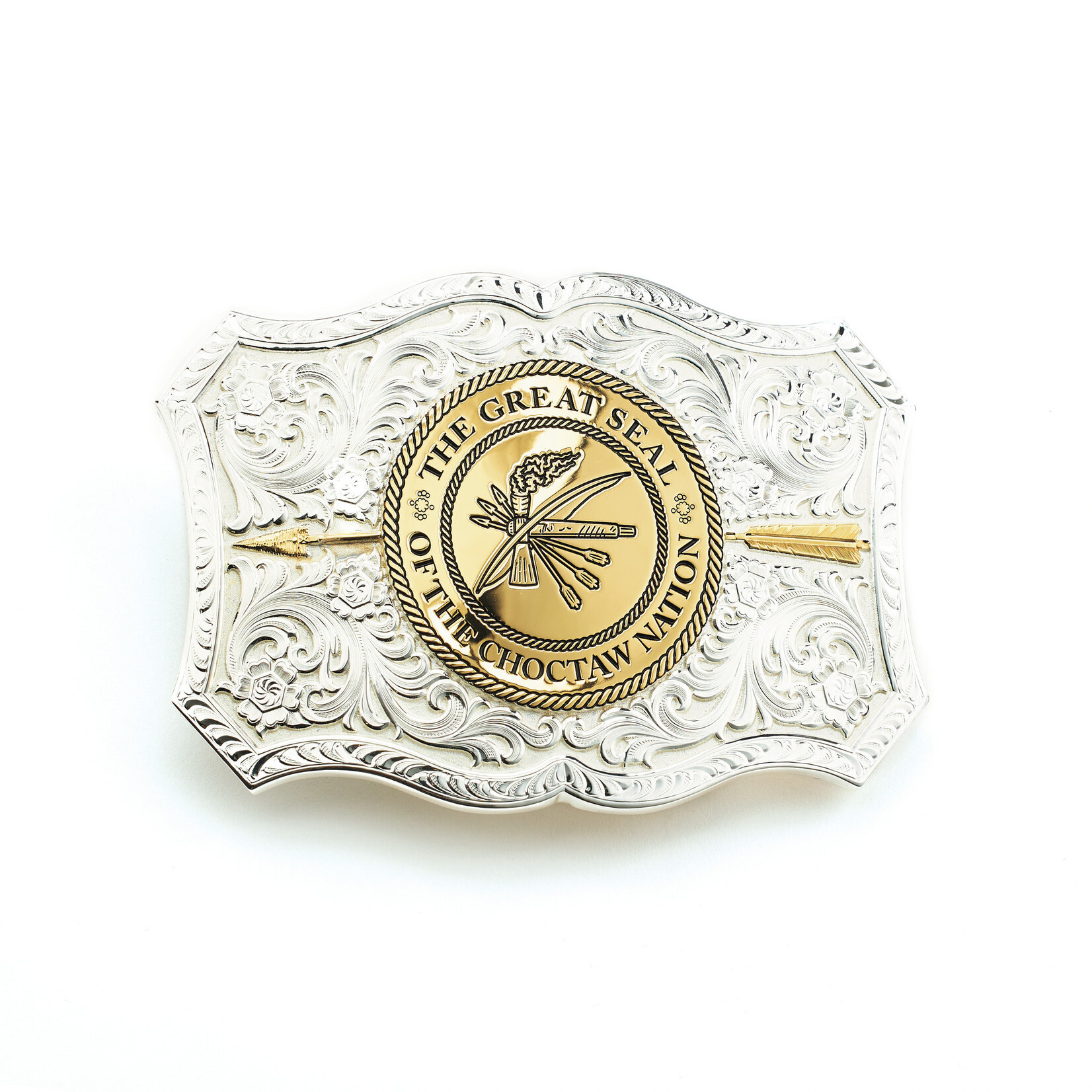 Montana Silver Belt Buckle Square