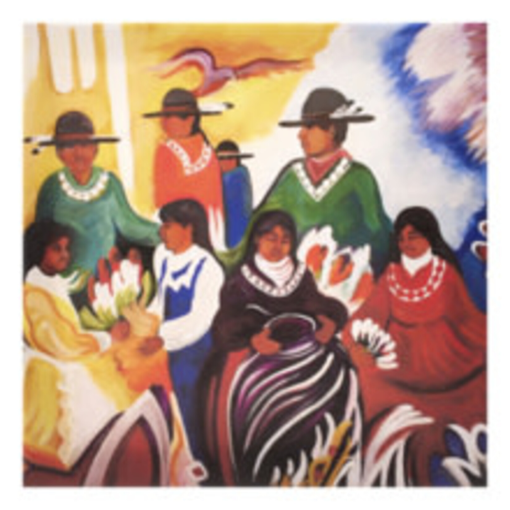 *JU Celebration of the Arts 8"X8" Stretched giclee Canvas Print