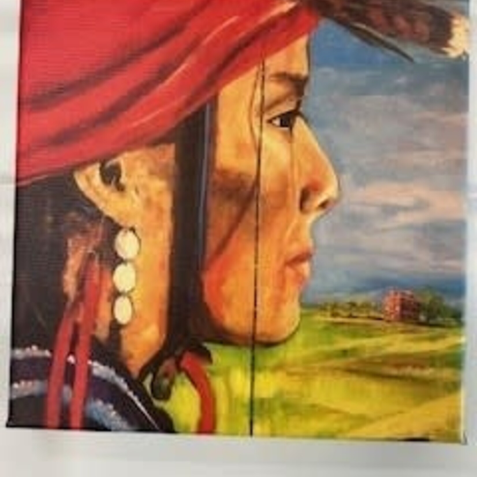 *JU Tushka Homma Warrior 8X8 Print