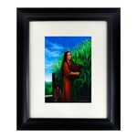 "Early Morning Pick" 8 X 10 Matted Framed Print-NR