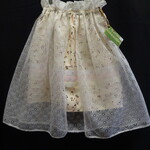 *AW Lace Overlay 3 ribbon Gils 6-8