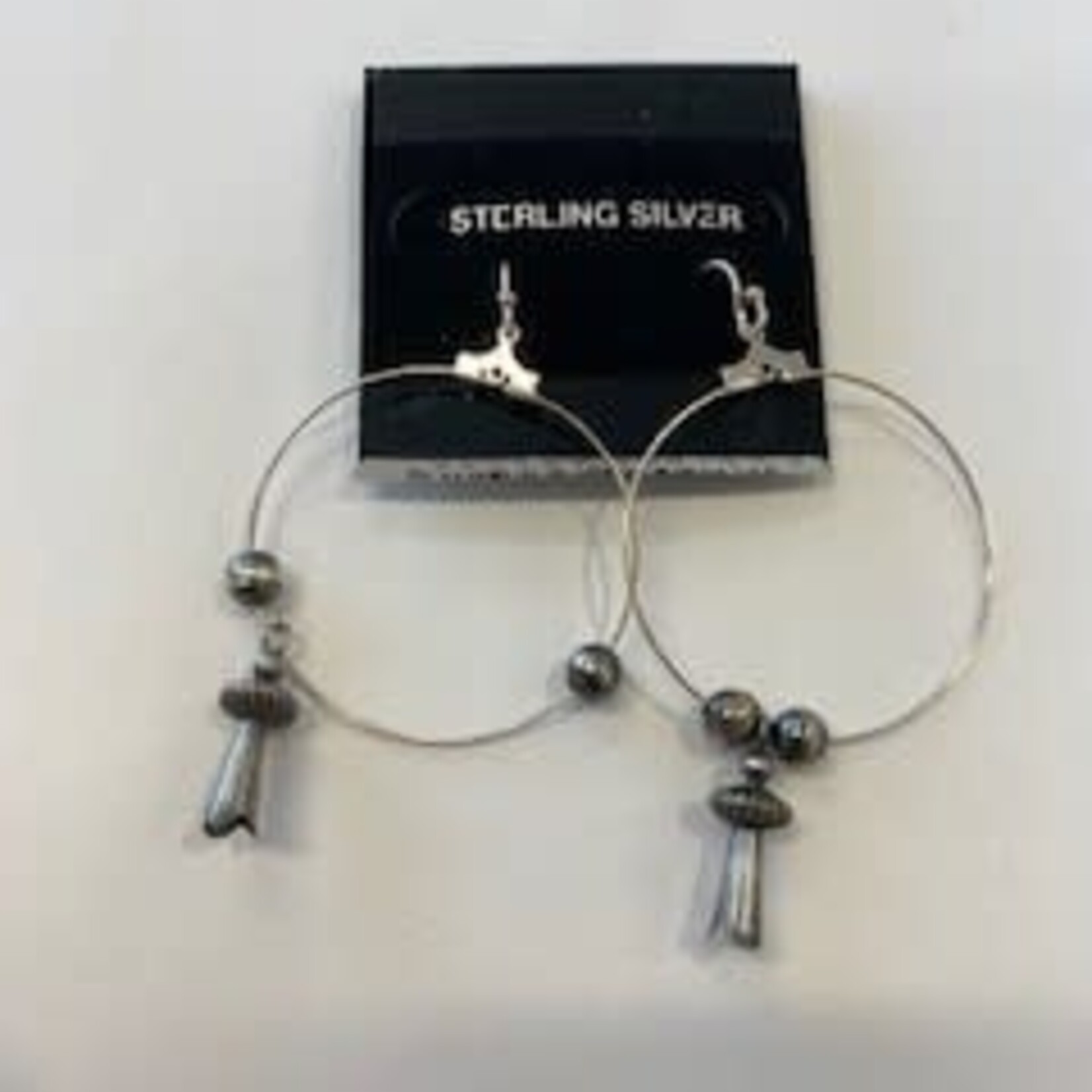 *GJ Navajo Pearls/Squash  Earrings