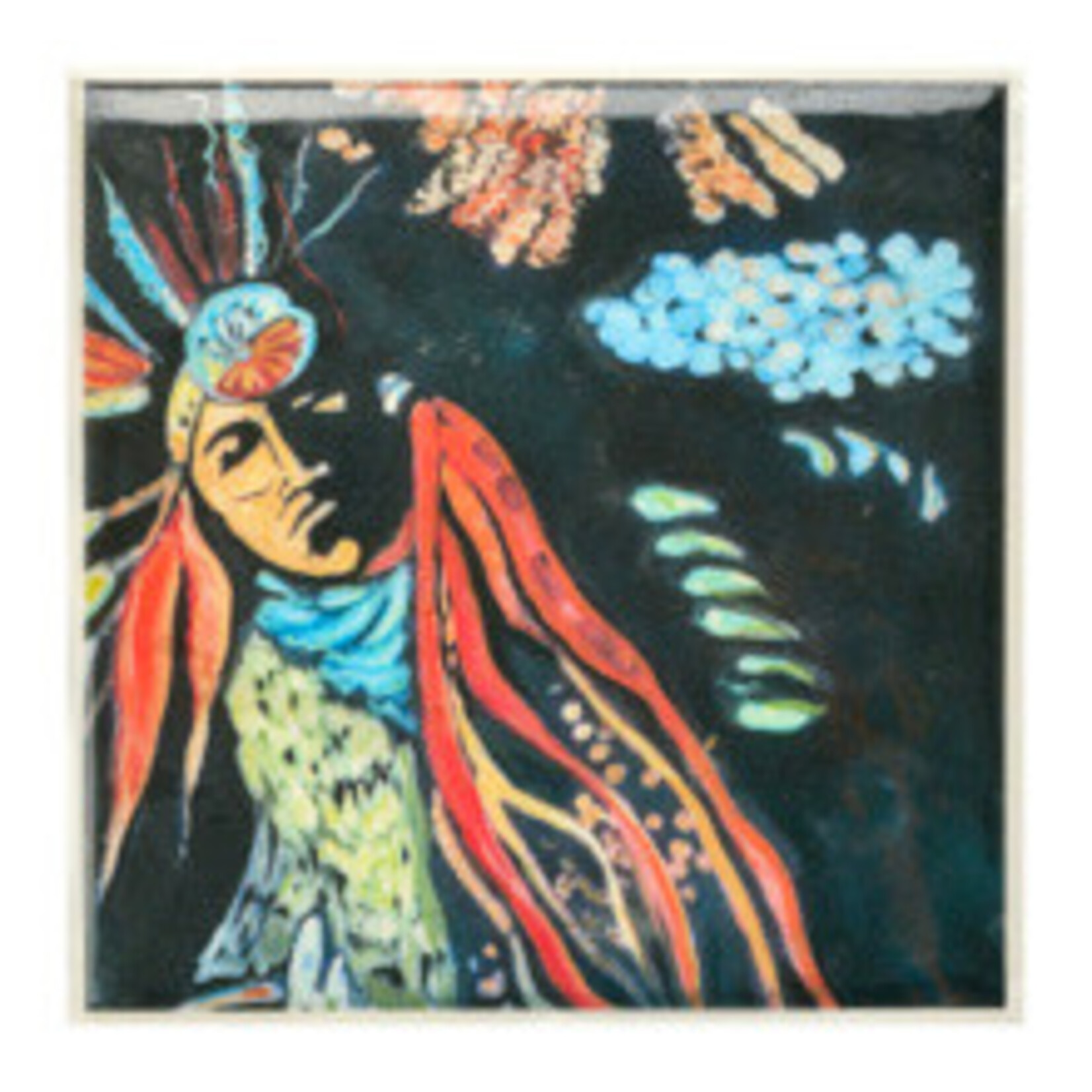 *JU Fancy Dancer Art Coaster