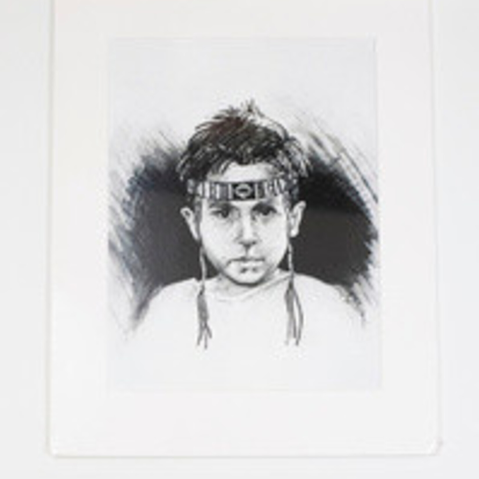 *KS Little Hawk Matted Print 12x15