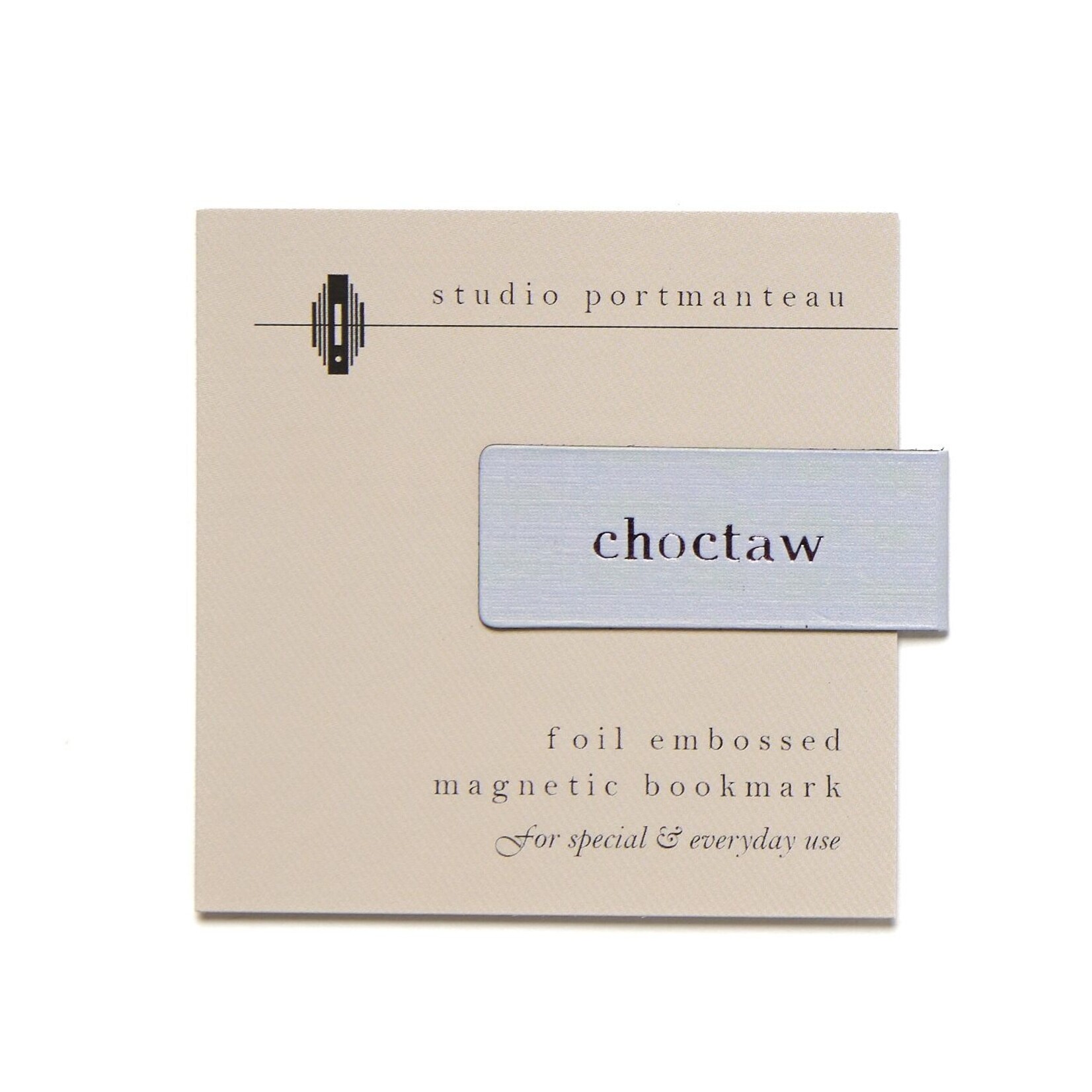 Custom Choctaw Magnetic Bookmark